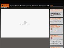 Tablet Screenshot of galeriabielska.pl